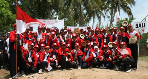Keluarga Besar Kontingen Bali