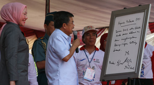 Pesan Wapres untuk Relawan